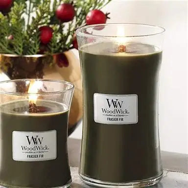 Woodwick Frasier Fir Candle - Assorted Sizes - Scented
