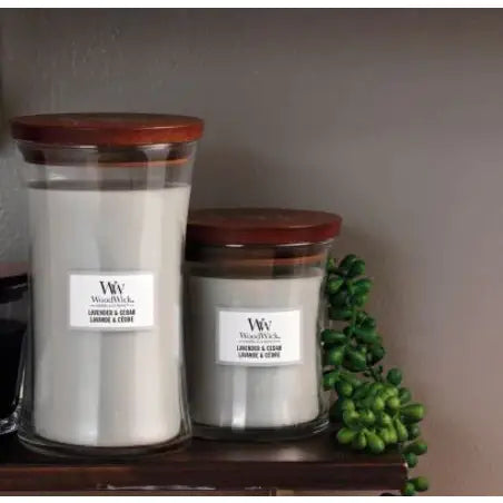 Woodwick Lavender And Cedar Candle - Assorted Sizes -