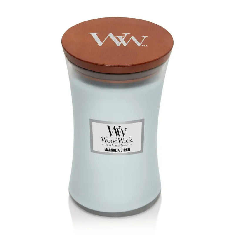 Woodwick Magnolia Birch Candle - Assorted Sizes - Large -