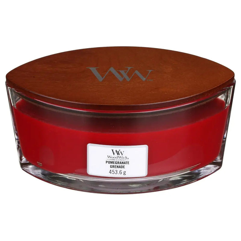 Woodwick Pomegranate Candle - Assorted Sizes - Ellipse -