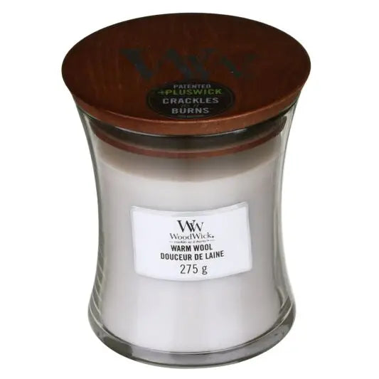 Woodwick Warm Wool Candle - Assorted Sizes - Medium -