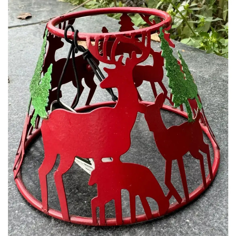 Woodwick Woodland Wonder Shade for Medium Jar Candle - Red