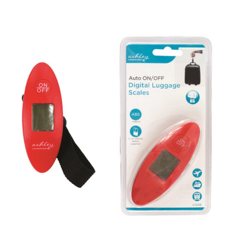 Ashley Digital Luggage Scales - 40Kg