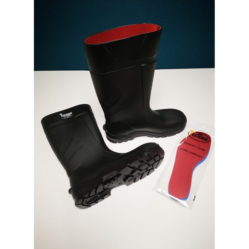 Techno Wellington Boot Size 9