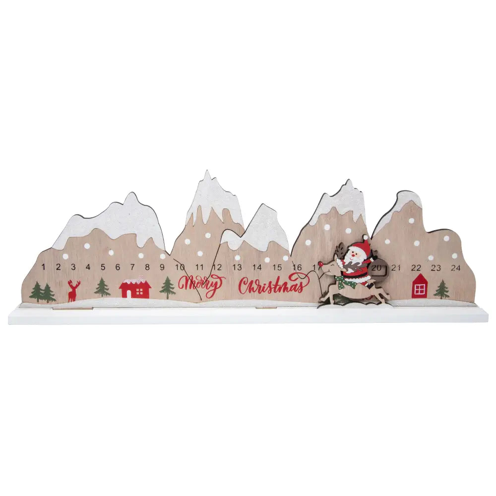 Xmas Craft Mountain Countdown Christmas Decoration -