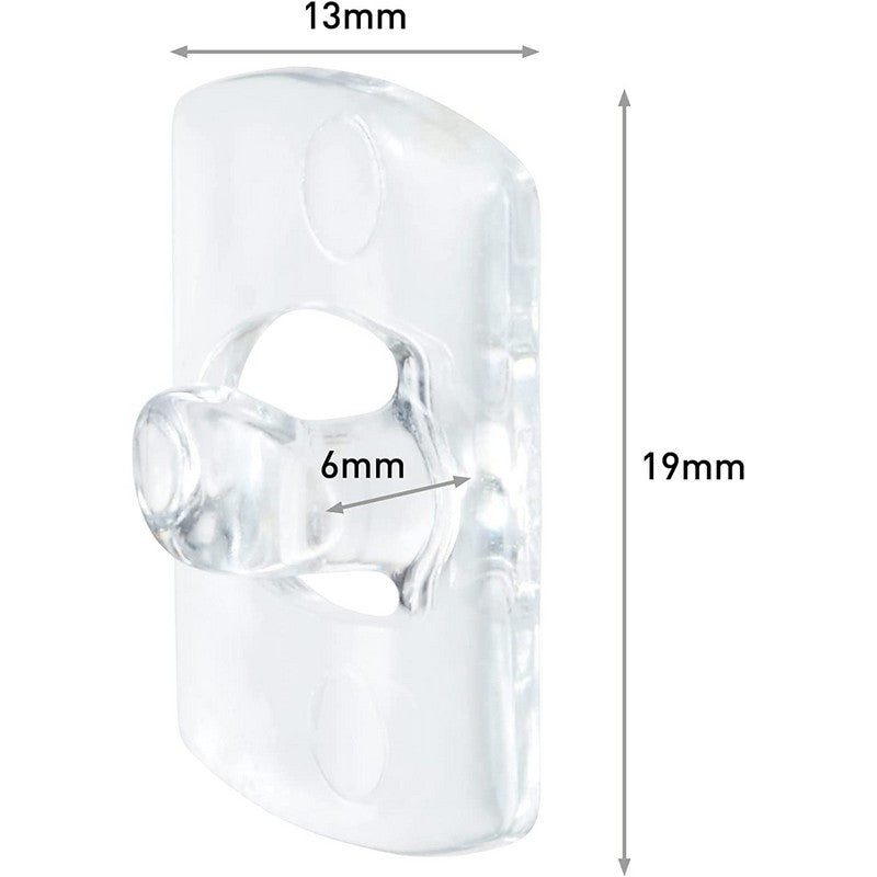 Command Clear Small Decorating Clips For Indoor or Outdoor Use - 20 Pack