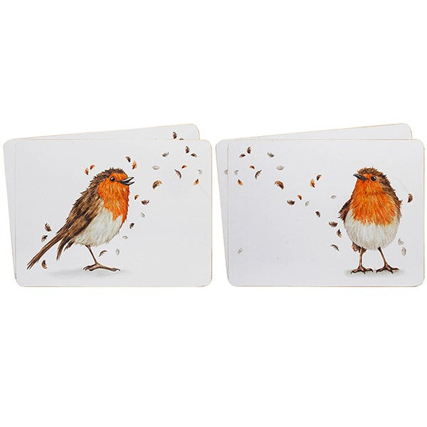 Clemency Bunn Chubby Robin Tableware - Placemats & Coasters
