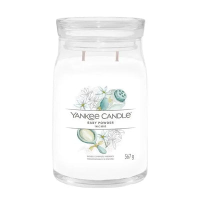 Yankee Candle Baby Powder - Large Jar - Candles