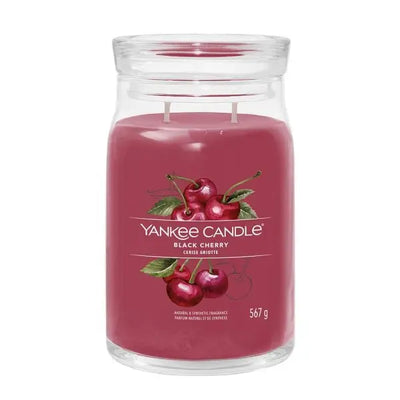 Yankee Candle Black Cherry - Large Jar - Candles