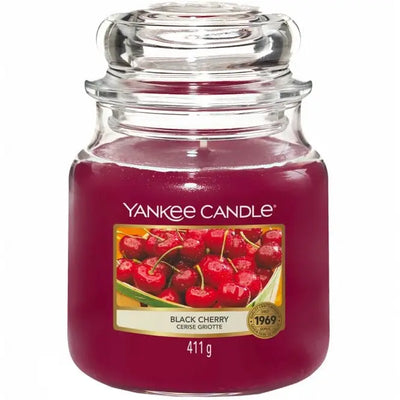 Yankee Candle Black Cherry - Small Jar - Scented