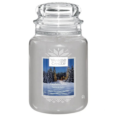 Yankee Candle Candlelit Cabin - Large Jar - Scented