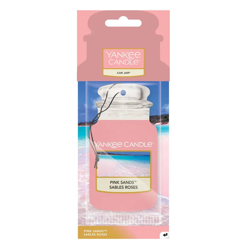 Yankee Candle Car Jar - Various Fragrances Available - Pink