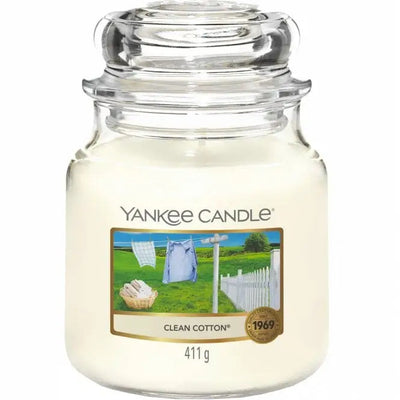 Yankee Candle Clean Cotton - Assorted Sizes - Small -