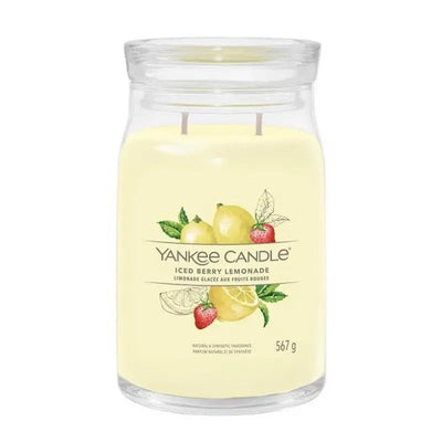Yankee Candle Iced Berry Lemonade - Large Jar - Candles