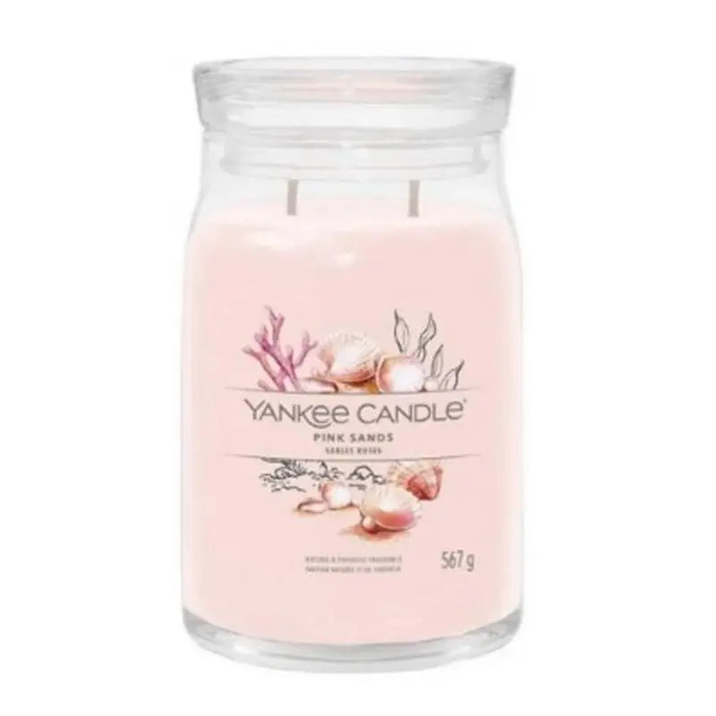 Yankee Candle Pink Sands Large 567g - Homeware >> Candles &