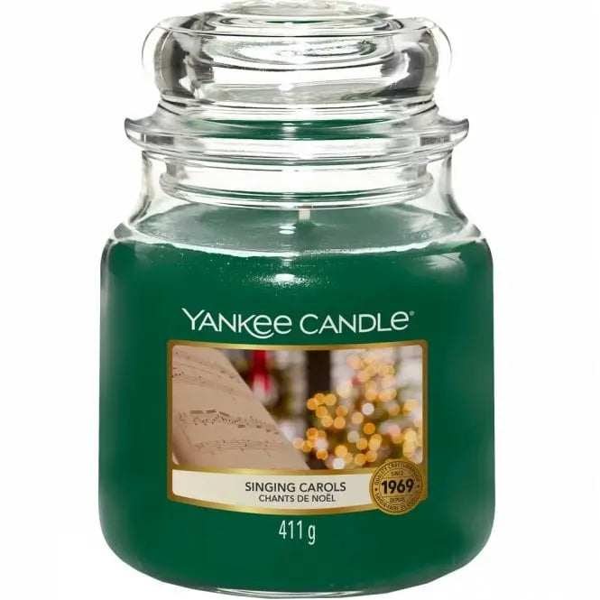 Yankee Candle Singing Carols Medium Jar - Scented