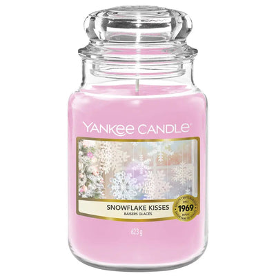 Yankee Candle Snowflake Kisses - Large Jar - Scented