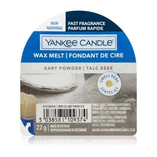 Yankee Candle Wax Melt - Various Fragrances Available - Baby