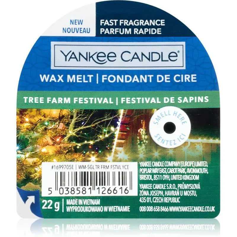 Yankee Candle Wax Melt - Various Fragrances Available - Tree