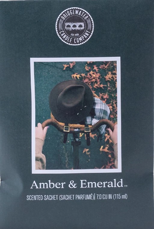 Bridgewater Amber & Emerald Large Scented Sachet
