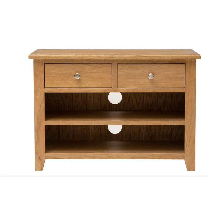 Zara Oak Straight or Corner TV Unit - Furniture