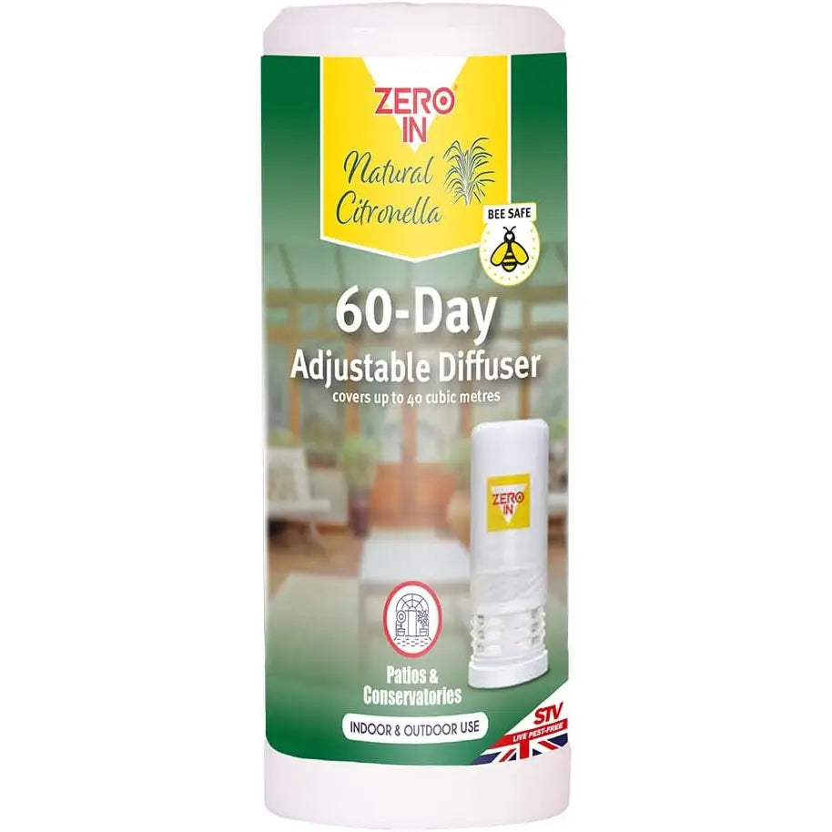 Zero In 60-Day Indoor / Outdoor Citronella Diffuser