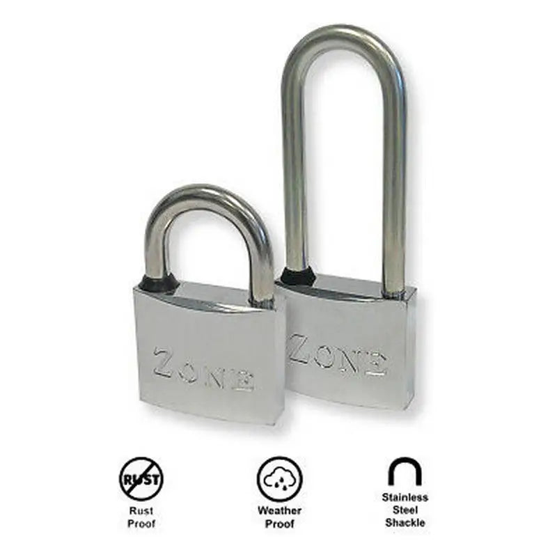 Zone Marine Weatherproof Padlock - Various Sizes - DIY