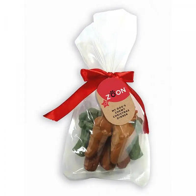 Zoon My Dogs Chewy Christmas Dinner Dog Treat - Christmas
