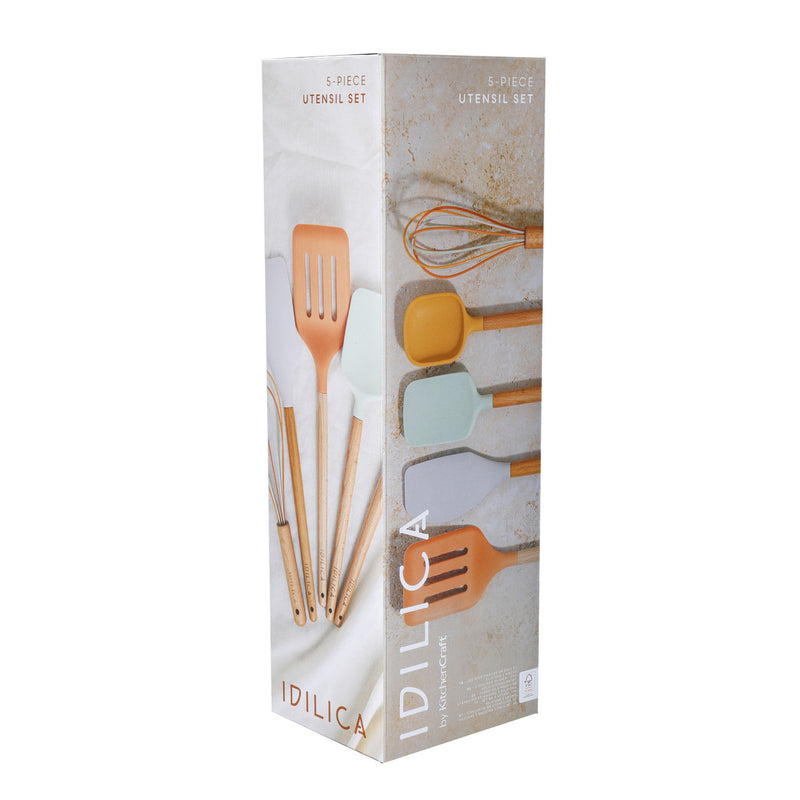 Kitchencraft Idilica Silicone Tool Set, Set Of 5