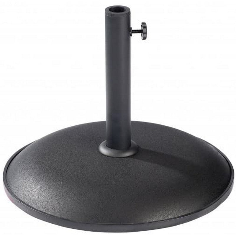 Mercer Black Concrete Parasol Base - 11Kg