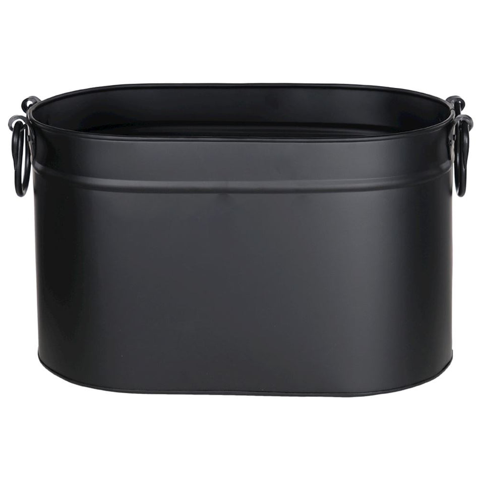 Black Log Bucket 52X31X30cm